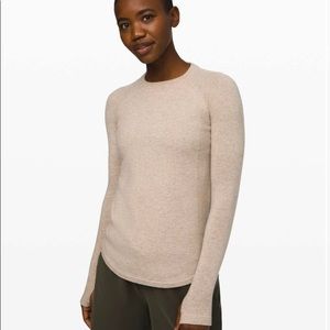 Lululemon Sit In Lotus Sweater 100% Merino Wool